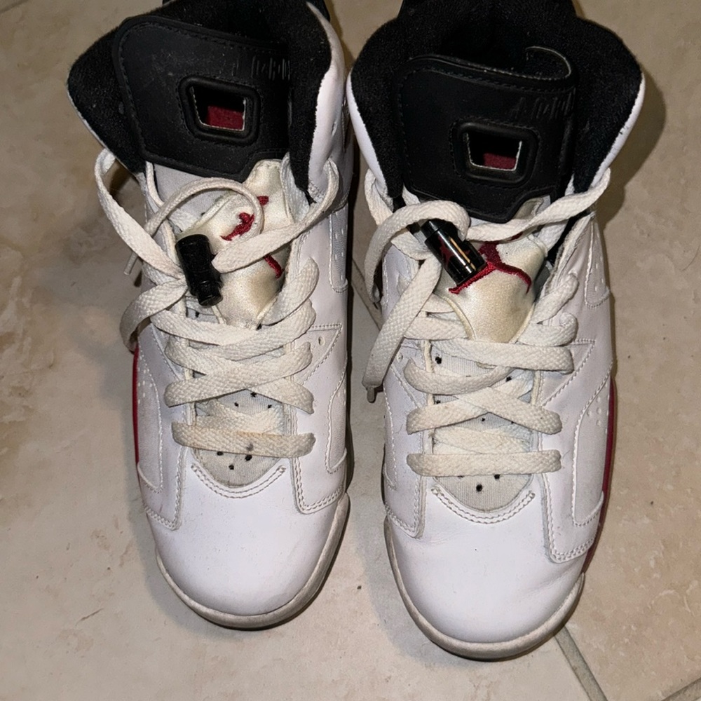 Jordan 6 white red